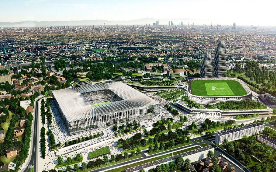 FOTO/ Interi publikon projektin e stadiumit të ri