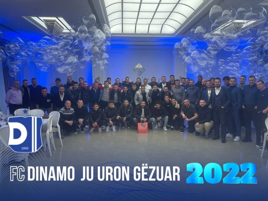 FOTO/ Dinamo uron festat e fundvitit, presidenti premton ngjitjen në nivelet e larta