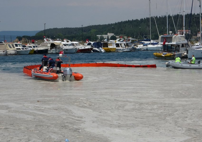 Skandali i ndotjes me detin Marmara në Turqi vazhdon të alarmojë qytetarët, fabrika shkarkon ujëra të zeza toksike