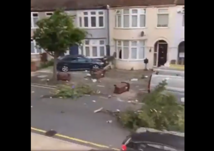 VIDEO/ Stuhia shkatërron gjithçka i del para në Londër