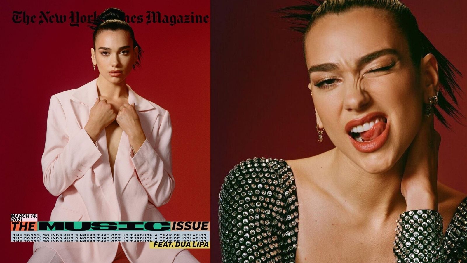 Dua Lipa elegante për “The New York Times”