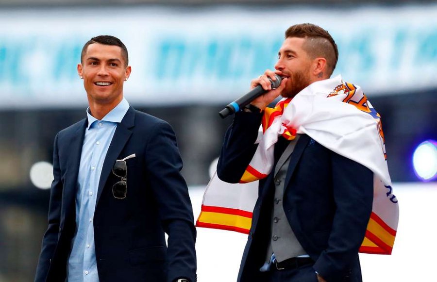 ‘Ai është flamur i Juves’, Ramos mbron Ronaldon: Kritikat? Është mësuar me to