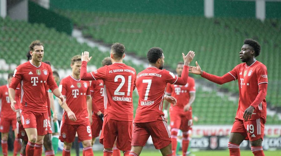 Bayern marshon drejt titullit, Werder Bremen ‘viktima’ e radhës