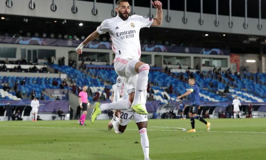 Atalanta s’bën dot surprizën në Madrid, Reali në çerekfinale të Championsit