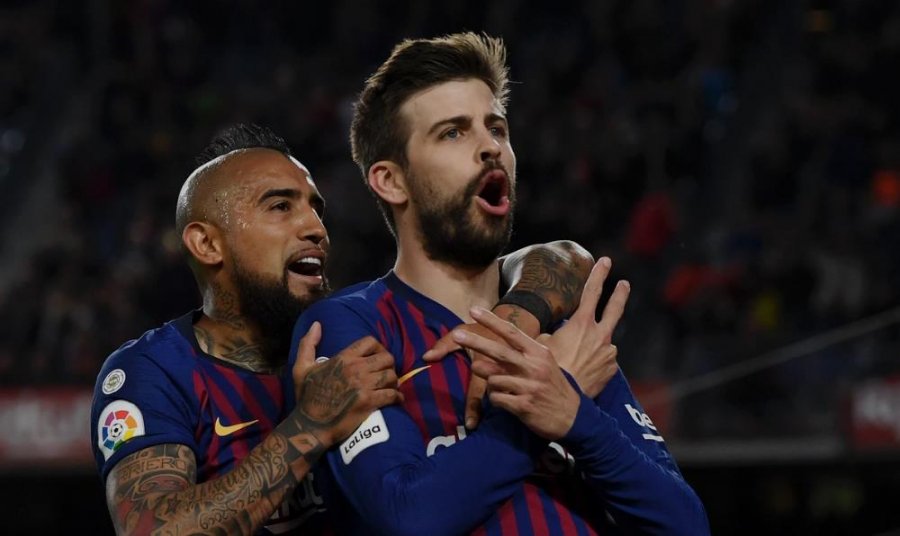 Pique i 'prish' festën e Scudetto-s Vidalit