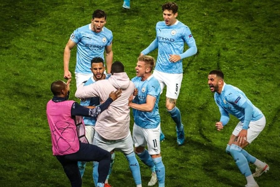 Manchester City me 'një këmbë' në finale, pas pjesës së parë kundër PSG-së