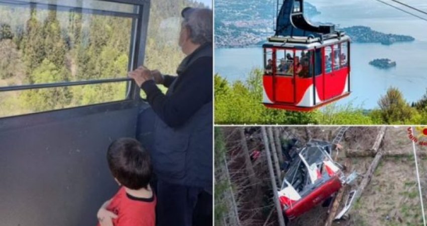 'I mbijetuari i vetëm dhe gjyshi para përplasjes fatale me teleferik', kjo është fotografia e fundit