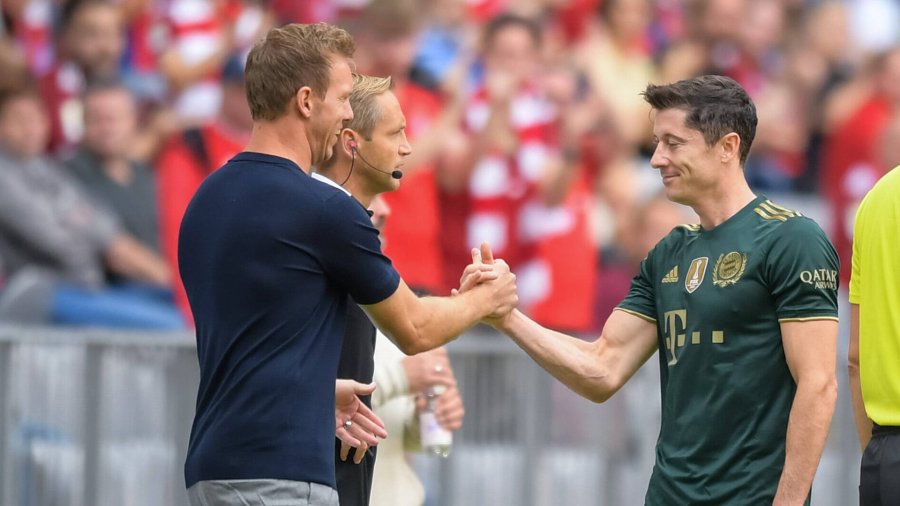 Nagelsmann: Lewandowski më i miri, shpresojmë të mbyllim llogaritë në grup