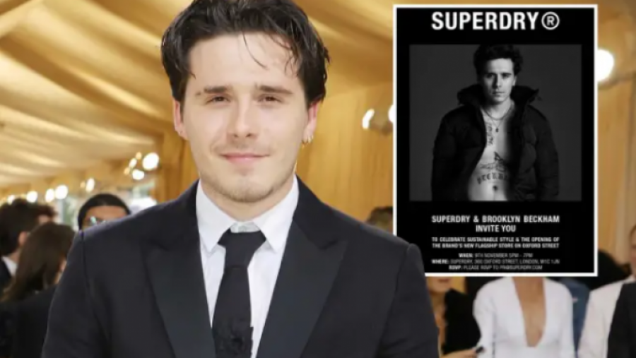 Brooklyn Beckham bëhet imazh i markës 'Superdry'