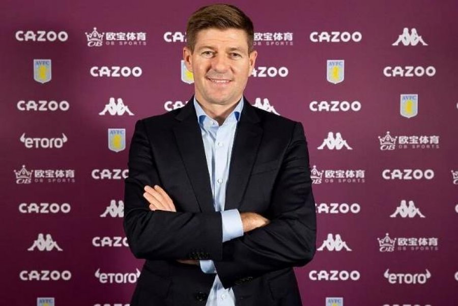 Zyrtare/ Steven Gerrard është trajneri i ri i Aston Villas