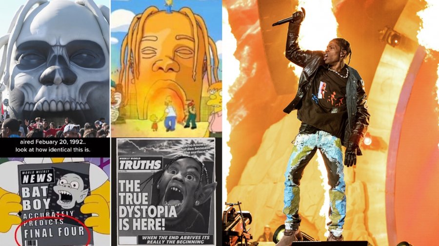 ‘The Simpsons’ e dinin, parashikimi i frikshëm për ‘Astroworld’ të Travis Scott