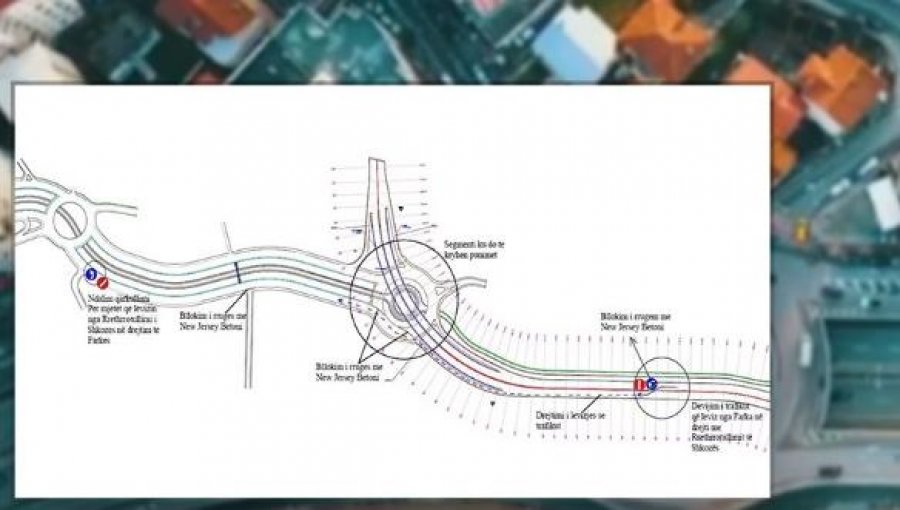 Punimet në unazën lindore/ Si do të devijohet trafiku nesër në Tiranë