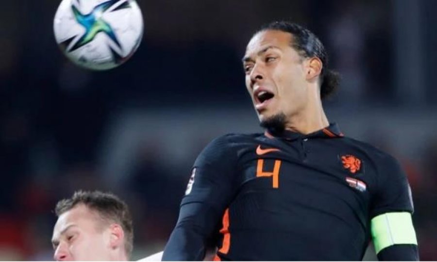 Virgil Van Dijk kritikon shokët e Kombëtares pas barazimit me Malin e Zi