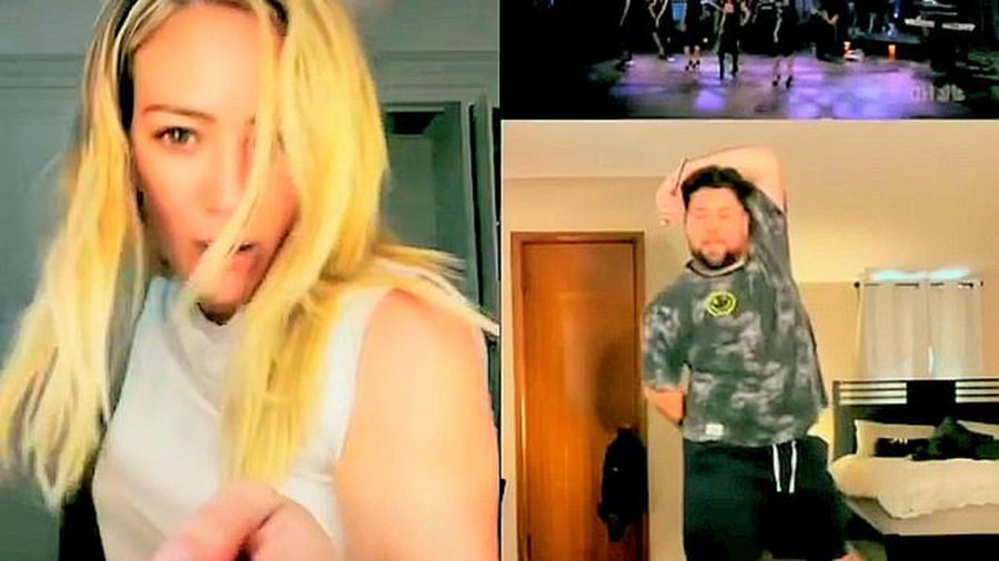 TikTok-u u çmend me këngën e saj, Hilary Duff vendos të rikrijojë kërcimin e saj të 2007-ës