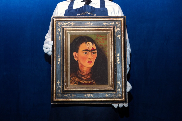 Ankand rekord për këtë autoportret të Frida Kahlos, shitet me një çmim rekord