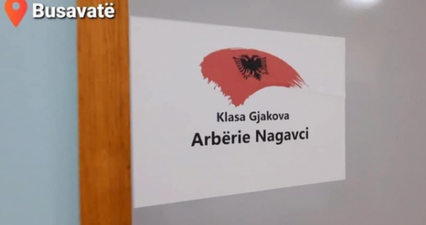 Një klasë në Kamenicë është pagëzuar me emrin ‘Arbërie Nagavci’