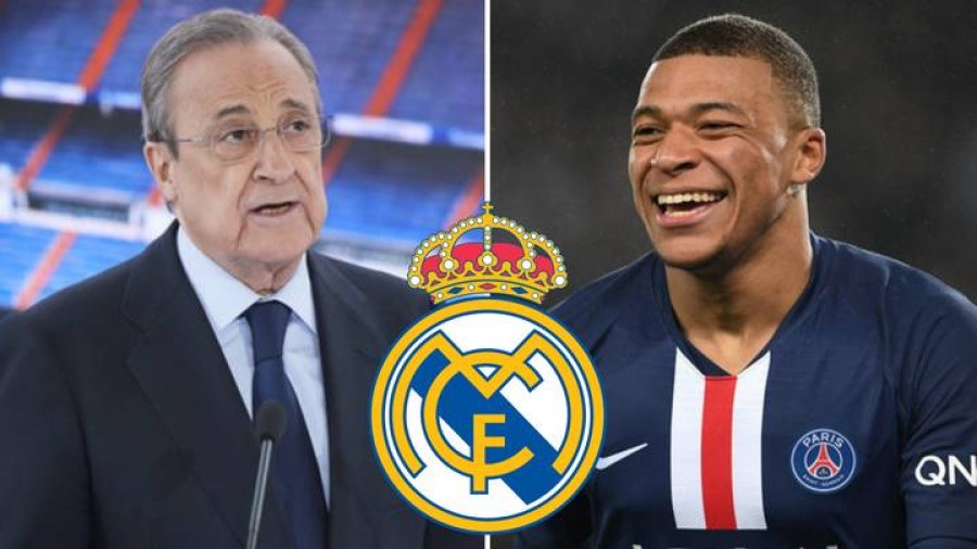 Madrilenët të paduruar, Florntino Perez numëron ditët për ardhjen e Mbappe