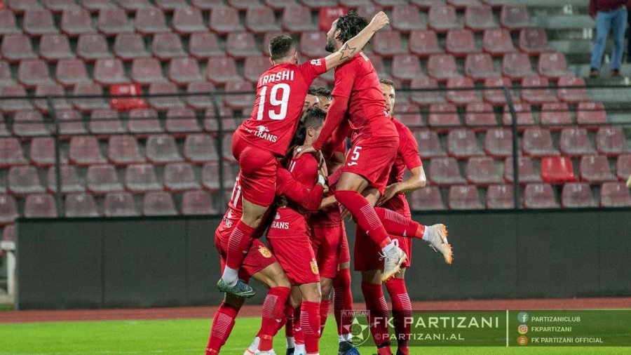 Superiore/ Partizani-Laçi, formacione zyrtare