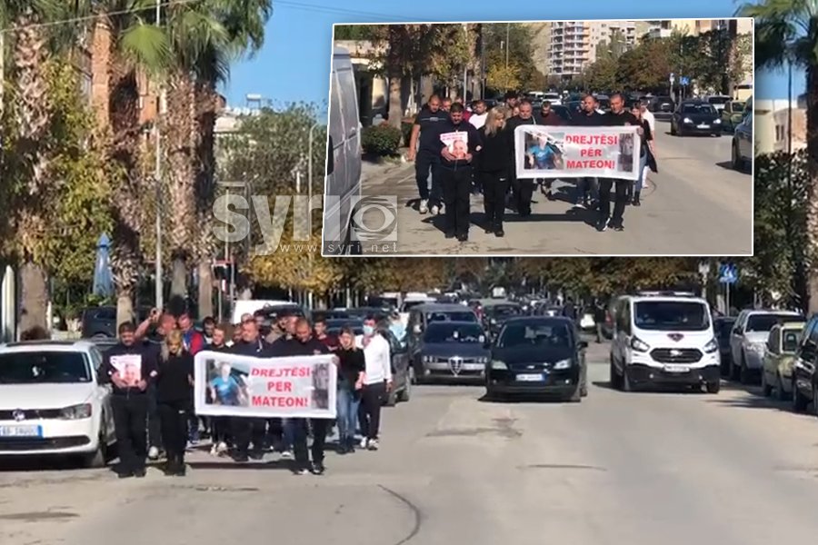 VIDEO/ Familjarët e 8-vjeçarit largohen nga burgu i Vlorës e marshojnë drejt qendrës së qytetit