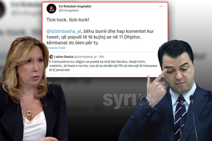 Kokalari-Bashës: Bëhu burrë, hap Twitter-in, në 11 Dhjetor kambanat do bien për ty