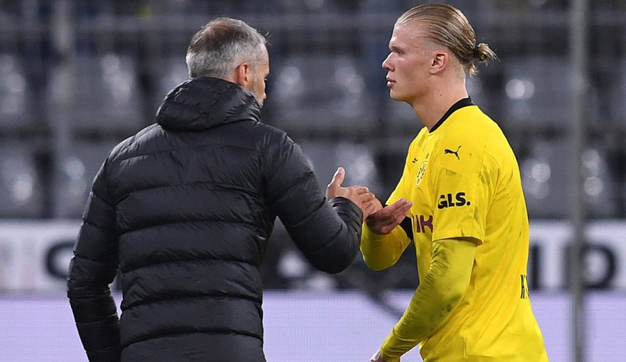 Trajneri i Dortmundit shuan shpresat e norvegjezëve për Haaland