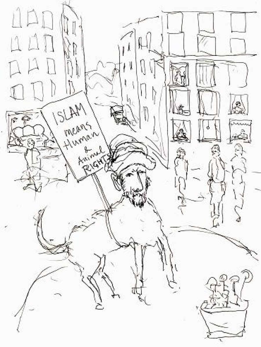 карикатура на пророка мухаммеда франция