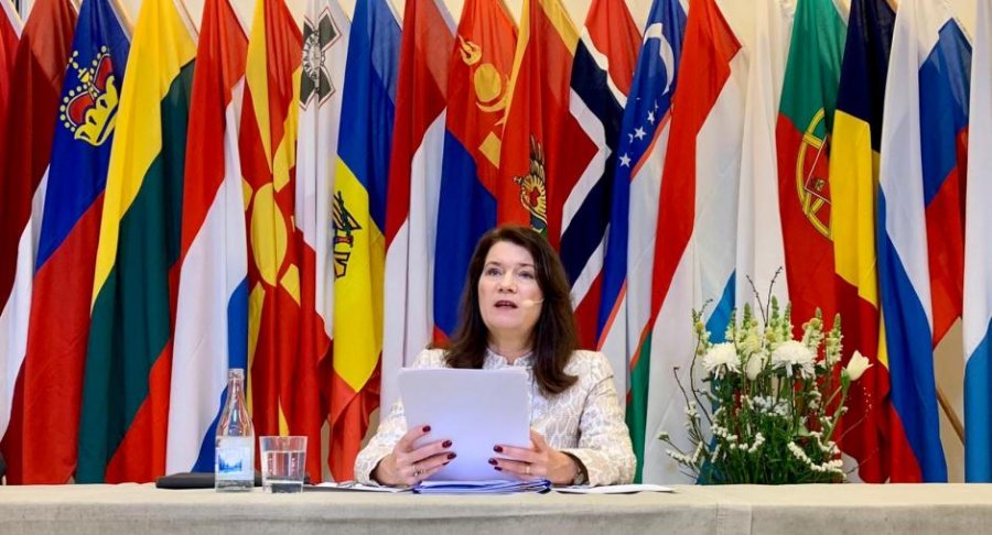 Kryetarja e radhës e OSBE, Ann Linde, viziton sot Tiranën