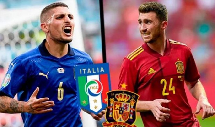 Liga e Kombeve: formacionet zyrtare të gjysmëfinales Itali-Spanjë