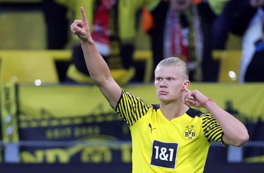 Dortmund i ofron dyfishin e pagës, Haaland refuzon rinovimin