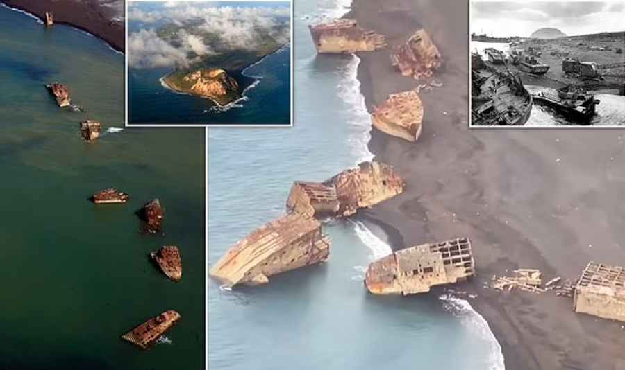 E pabesueshme! Tërmeti nxjerr nga fundi i oqeanit anijet japoneze nga Lufta e II Botërore