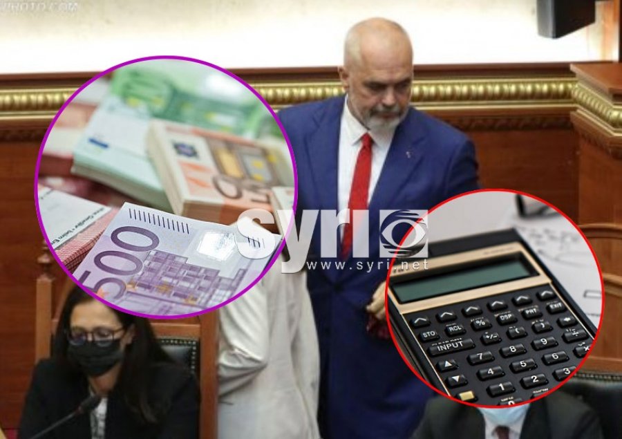 Rama u shton shqiptarëve 840 milionë euro borxhe në buxhetin 2022