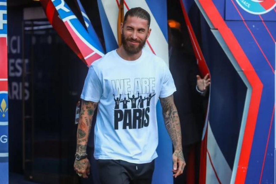 Pritej të ishte në fushë ndaj Lille, shtyhet sërish debutimi i Sergio Ramos me PSG-në