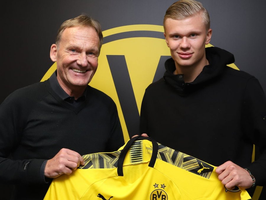 Watzke: Man Utd bëri ofertë më të mirë për Haaland, por Raiola e dinte se ai ishte ‘më mirë’ në Dortmund