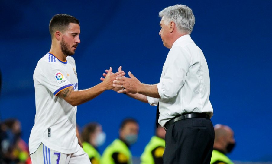 Ancelotti lejon largimin e Hazard nga Reali i Madridit