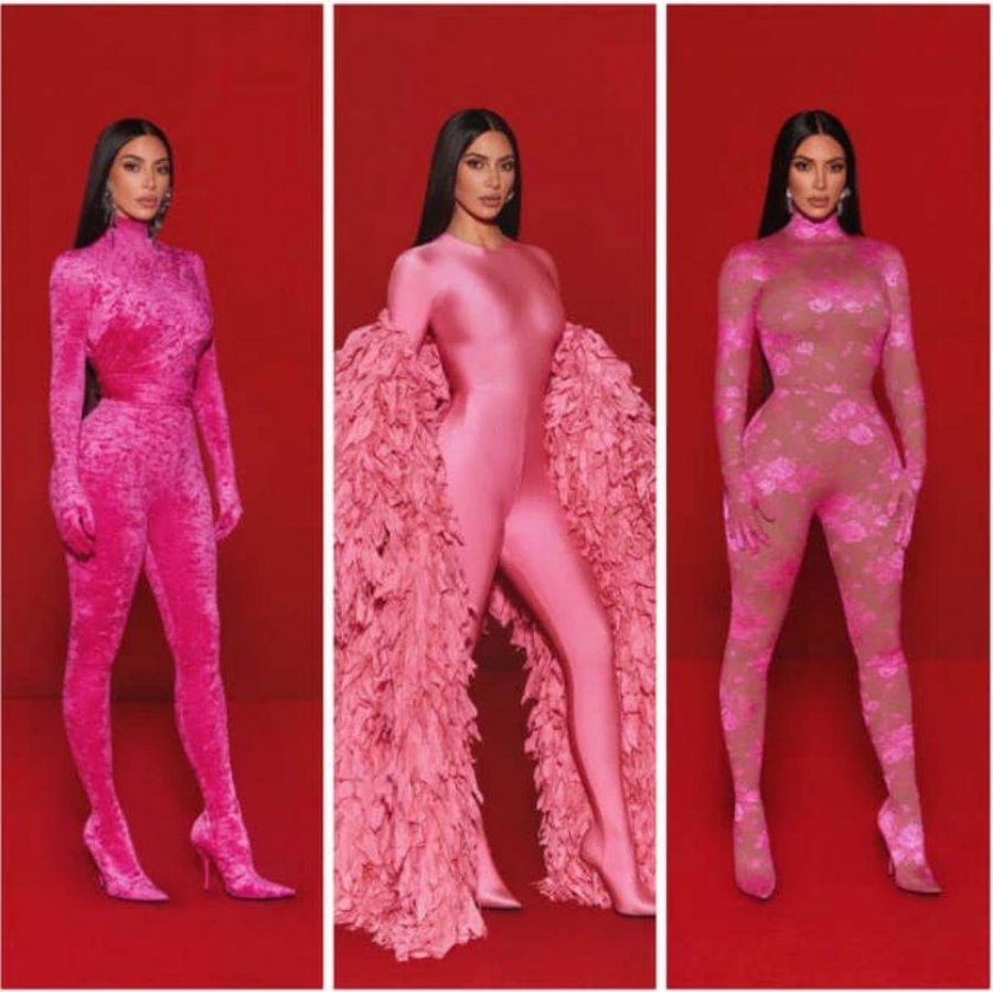 Kim Kardashian më magjepsëse se kurrë me jumpsuits rozë 