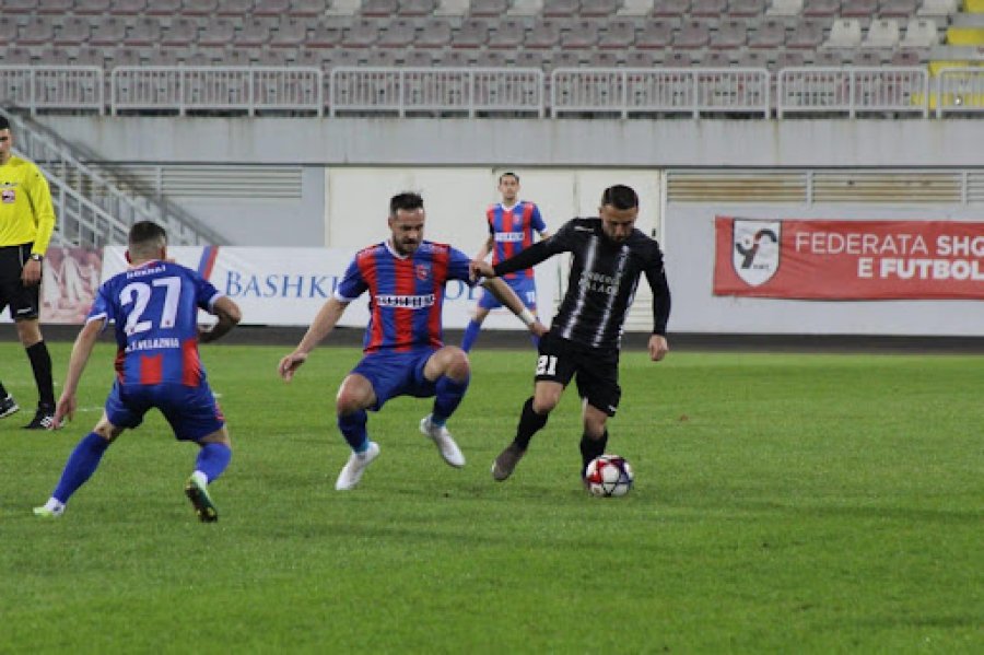 Supersfida Laçi - Vllaznia, njihuni me formacionet zyrtare