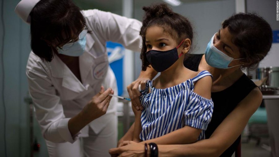 Kuba vaksinon fëmijët e vegjël