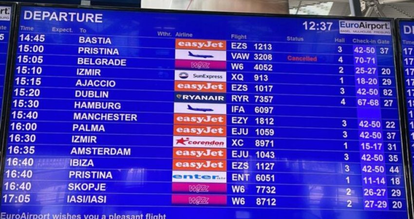 Mashtrimet nga 'Prishtina Jet', mërgimtarët kosovarë të bllokuar në aeroporte