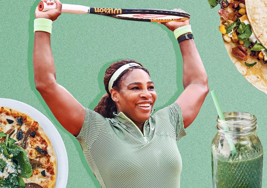 Disa zakone të të ngrënit nga Serena Williams, që ju ndihmojnë të mbani trupin në formë