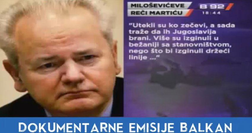 “Serbët ikën si lepuj”, thoshte Millosheviçi për “Stuhinë” kroate