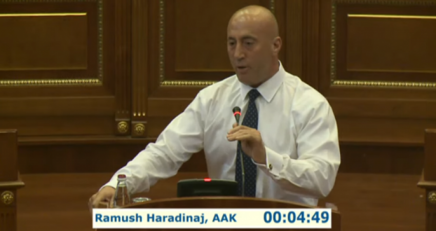 “You are the good guy now” , Haradinaj ironizon me Kurtin në Kuvend për ngjarjet në veri