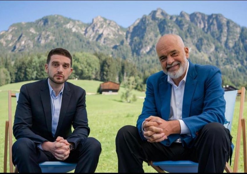 Rama shfaqet në foto me Sorosin, sponsorin më të madh të forumit të Alpbach