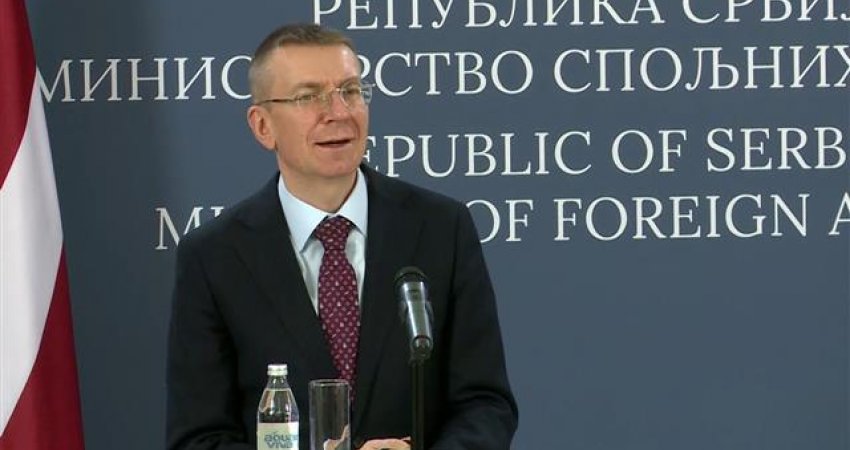 Ministri i Letonisë: Shpresoj që Lajçak të gjejë zgjidhje për çështjet e hapura Kosovë-Serbi
