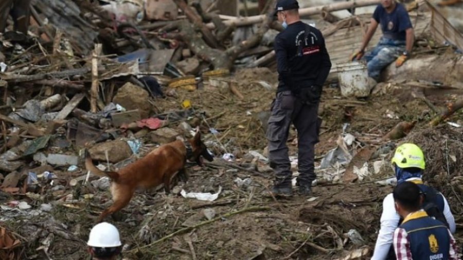 Të paktën 14 të vdekur nga rrëshqitja e dheut në Kolumbi