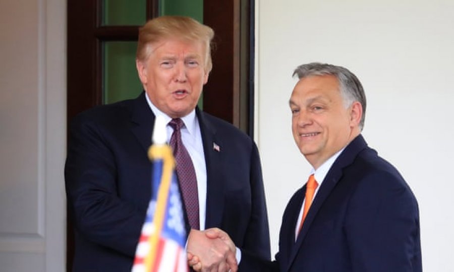 Viktor Orbán fton Trumpin në Hungari që të nxisë rizgjedhjen e tij