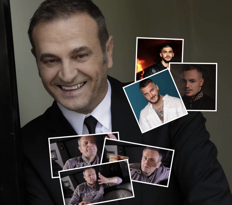 VIDEO/ Sinan Vllasaliu ‘skandalizohet’, shihni reagimet epike për Mozzik, Don Xhon e Butrint Imerin