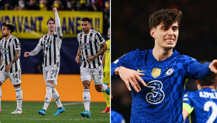 Champions/ Statistikat e pjesës së parë në Chelsea - Lille dhe Villareal - Juventus