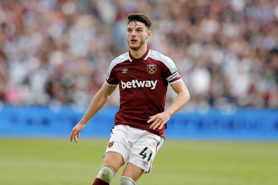 E duan të gjitha klubet e Premier League, rritet vlera e Declan Rice