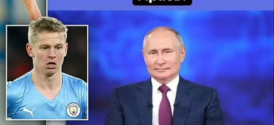 ‘Vdeksh duke vuajtur’, ja mesazhi i futbollistit ukrainas të Man. City  për Putin