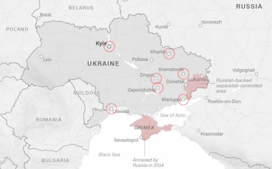 Raporti sekret britanik rrëzon propagandën e Moskës: Rusia s'ka avancuar shumë! Ukraina kontrollon qytetet kryesore